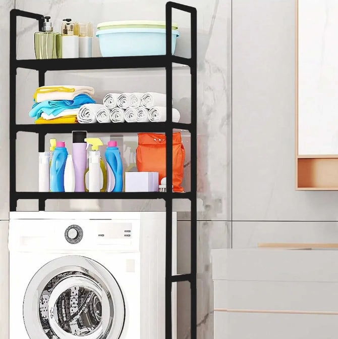 Mueble Organizador Lavadora Estante Baño 3 Niveles