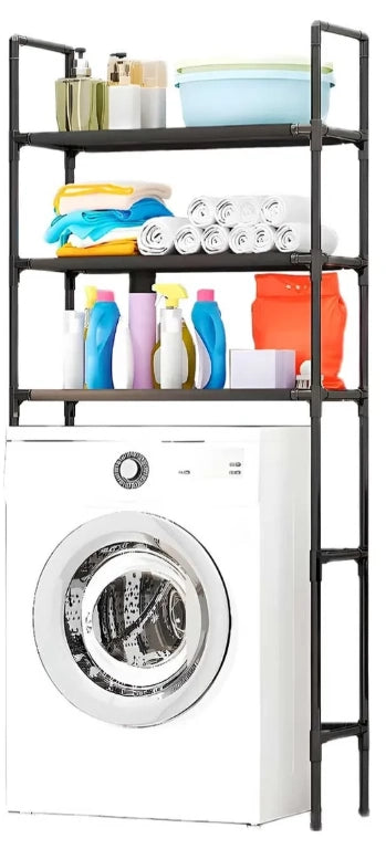 Mueble Organizador Lavadora Estante Baño 3 Niveles
