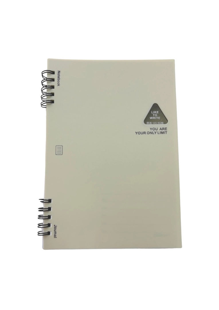 Cuaderno Agenda Tapa de PVC A5 Rayas 80 hojas