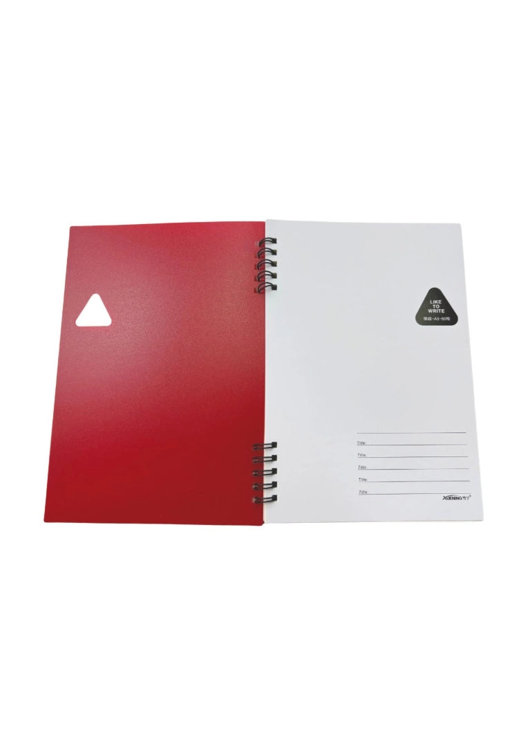 Cuaderno Agenda Tapa de PVC A5 Rayas 80 hojas
