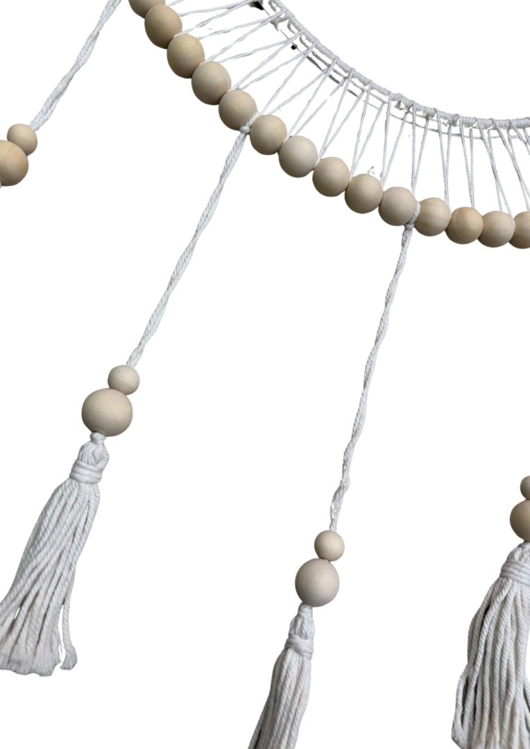 Espejo con Macramé estilo Bohemio 3 medidas