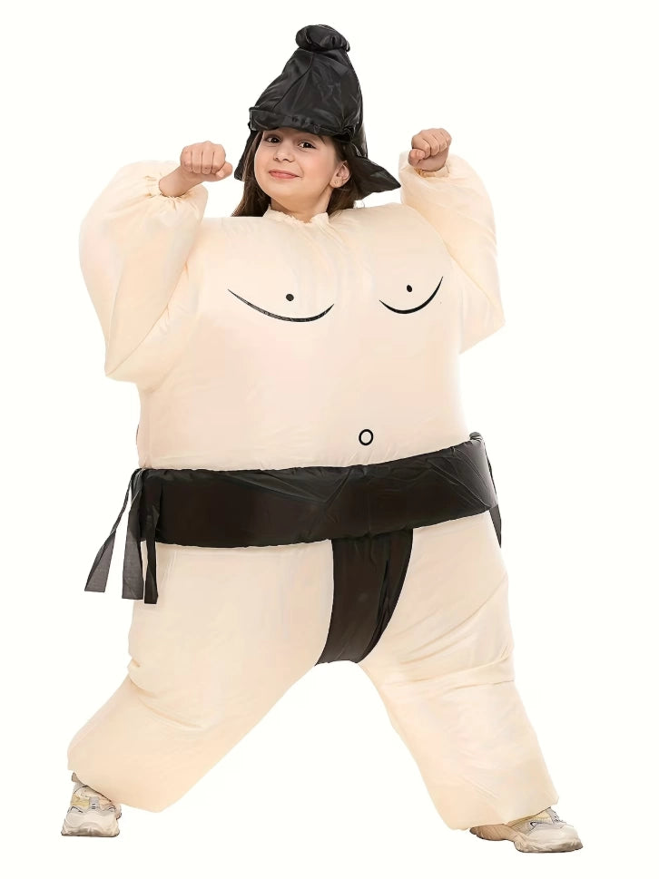 Disfraz Inflable Sumo Infantil Con Sombrero
