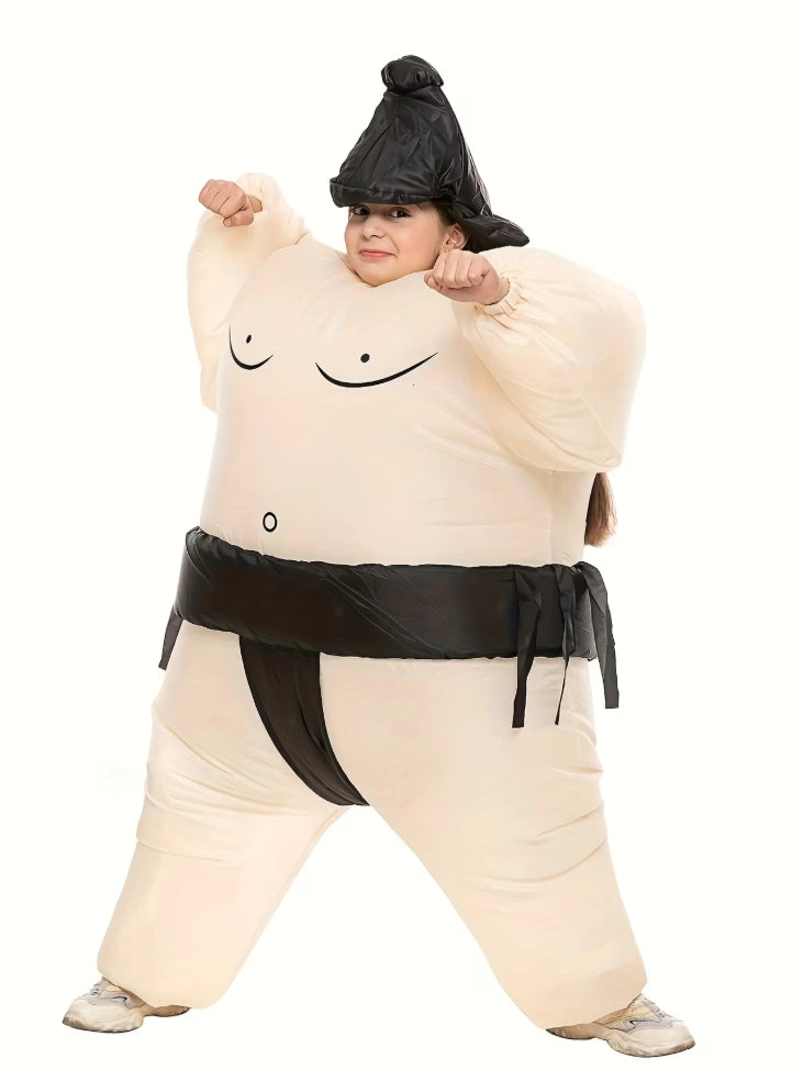 Disfraz Inflable Sumo Infantil Con Sombrero