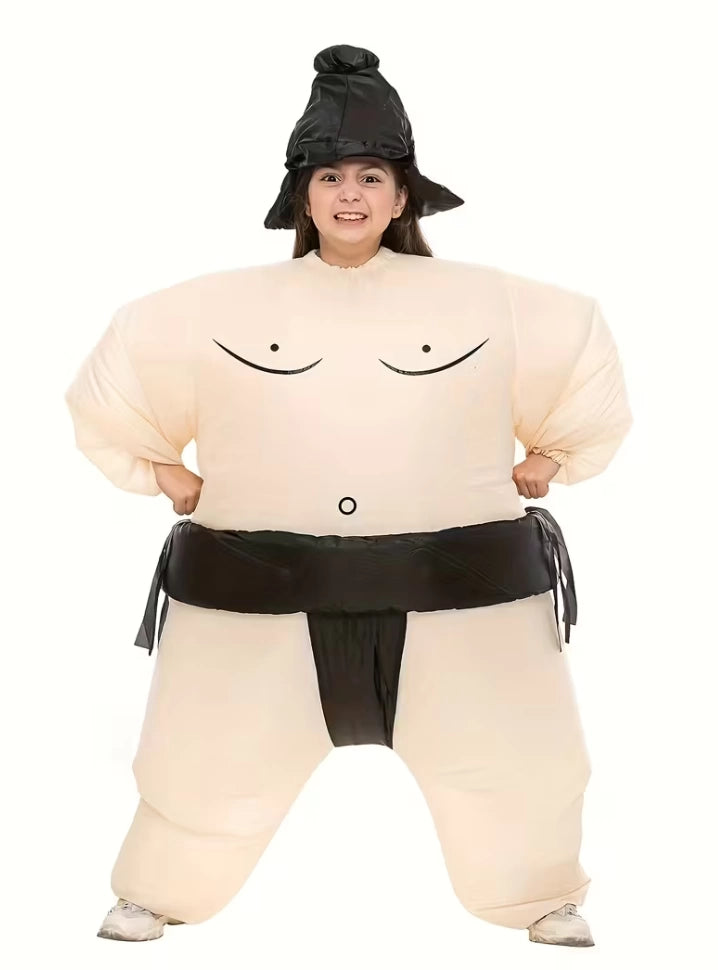 Disfraz Inflable Sumo Infantil Con Sombrero
