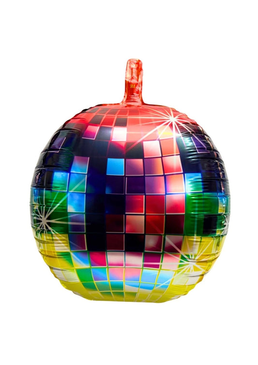 Globo Metalizado Bola Disco Redondo Multicolor