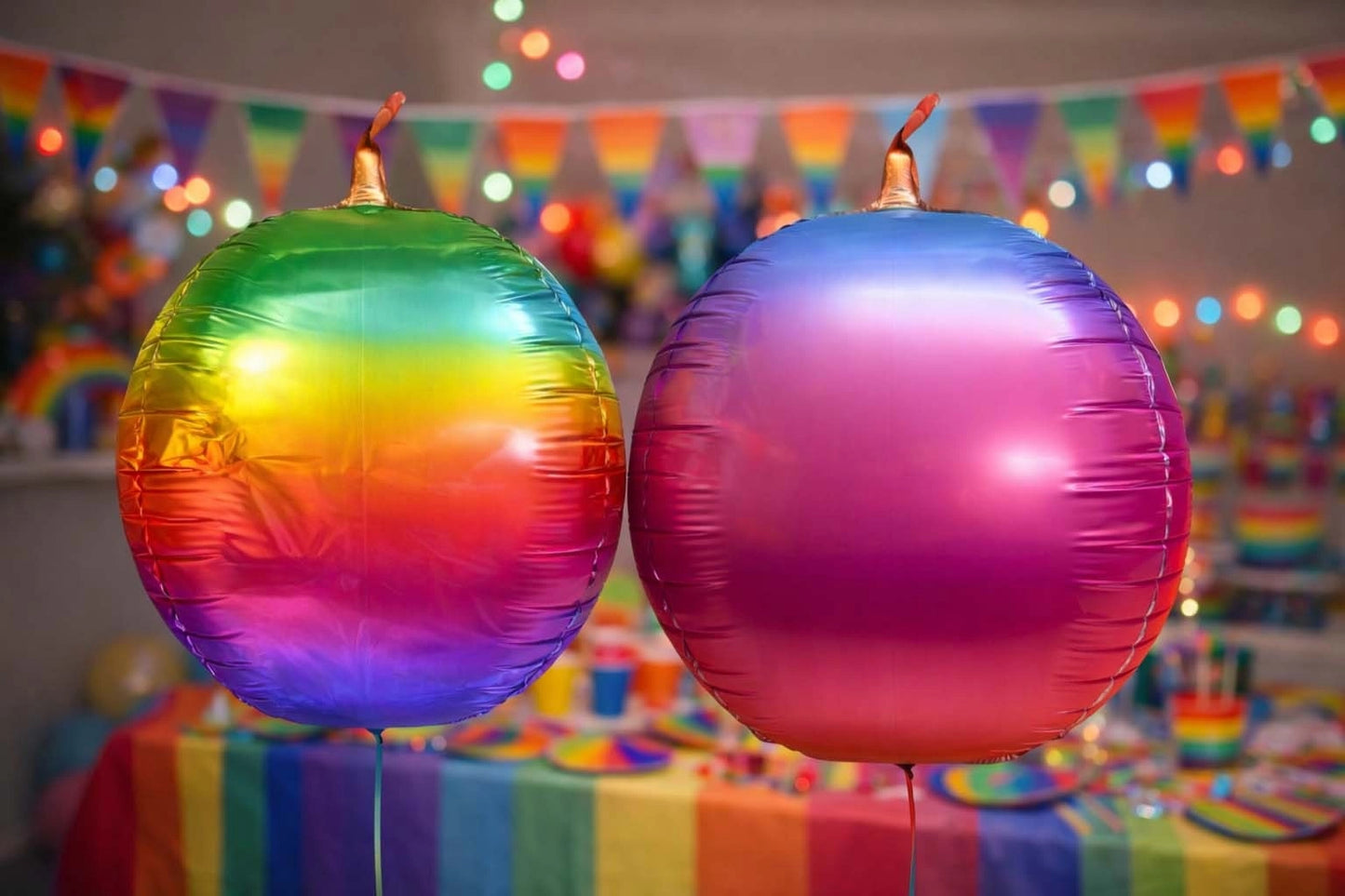 Globo Metalizado Diversidad arcoiris 24 CM