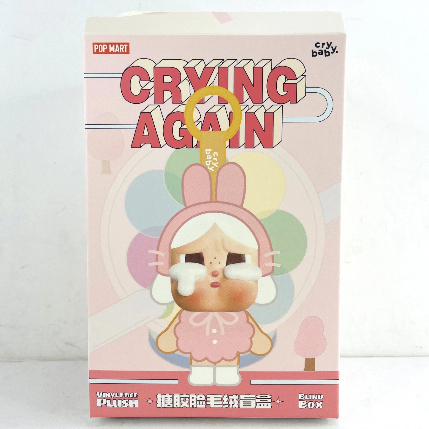 Muñeca de Peluche Llavero Felpa Coleccionable Crybaby Popmart Sorpresa