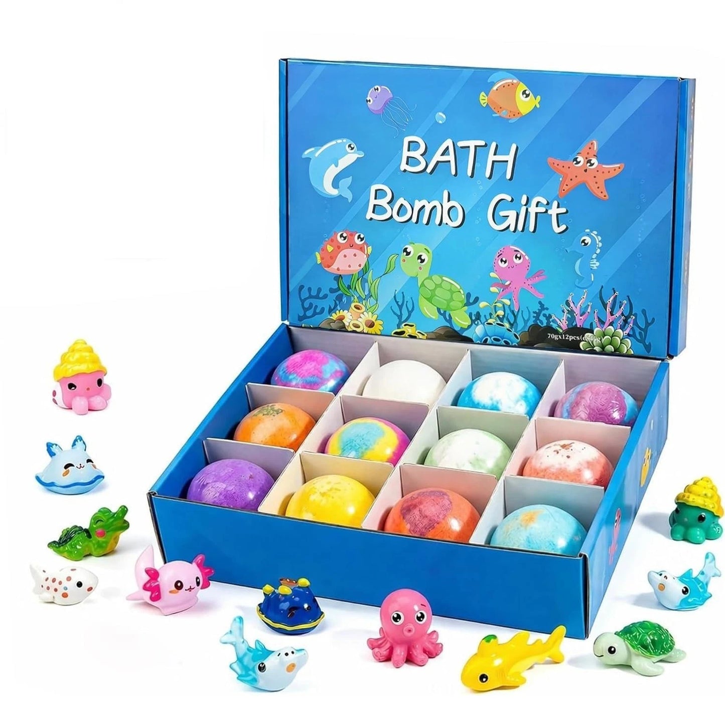 Bombas De Baño Para Niños Con Juguete Sorpresa