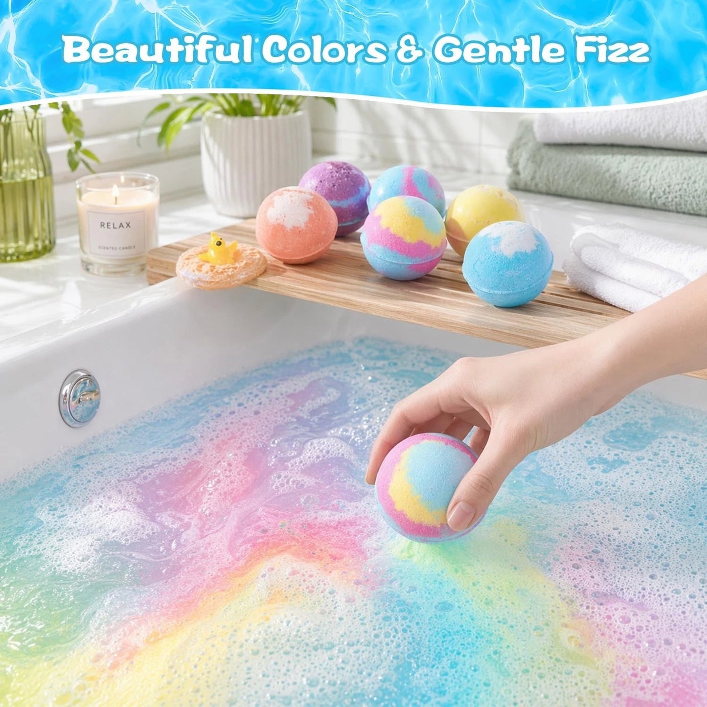 Bombas De Baño Para Niños Con Juguete Sorpresa
