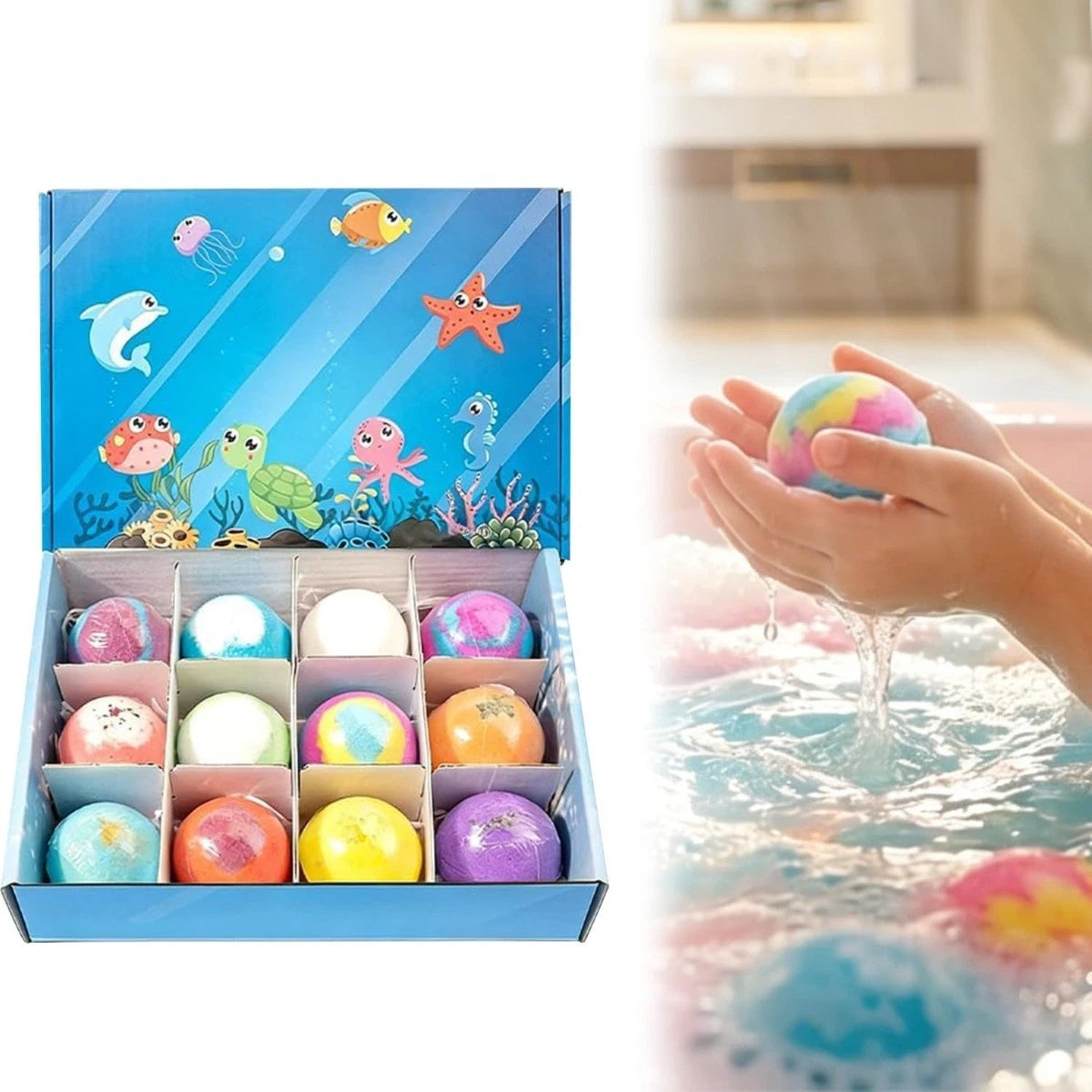 Bombas De Baño Para Niños Con Juguete Sorpresa