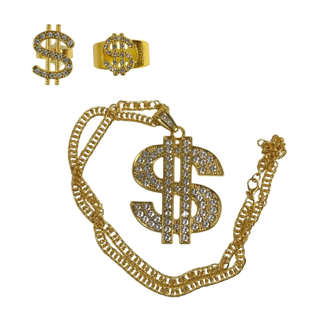 Disfraz Set De Accesorios De Rapero Hip Hop