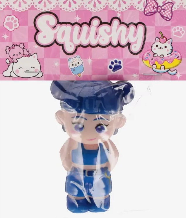 squishy de espuma guerreras kpop unidad 10cm