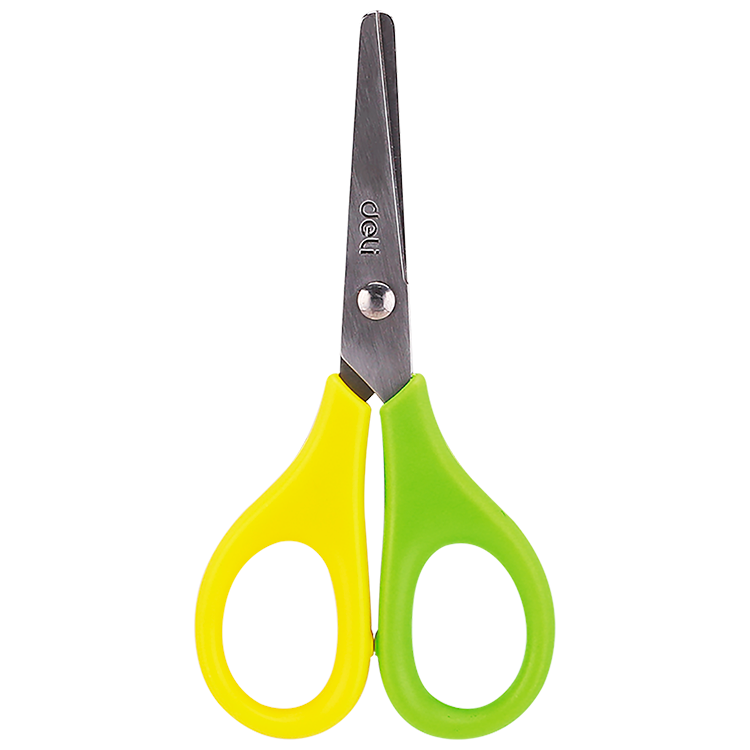 Tijera Magic Zoo Escolar Deli 114mm Punta Roma