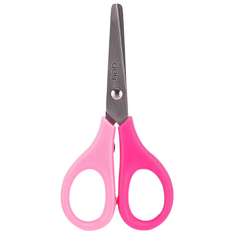 Tijera Magic Zoo Escolar Deli 114mm Punta Roma